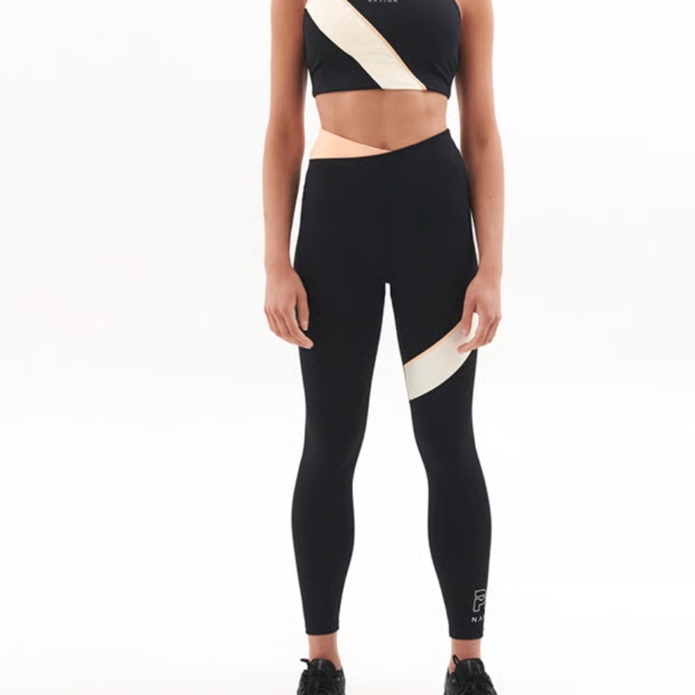 NWOT P.E. NATION Objective Leggings in Recycled Nylon size medium